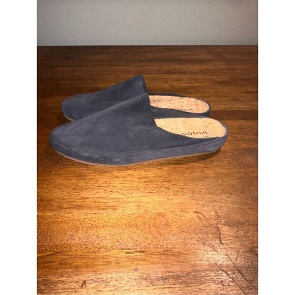 Vince Mens Alonzo Suede Backless Loafer - Picture 3 of 8